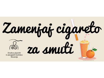 Zamenjaj cigareto za smuti